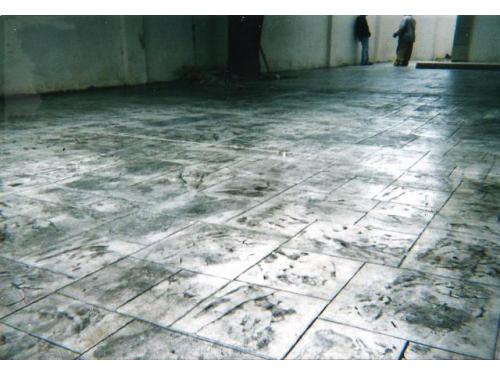 Piso estampado