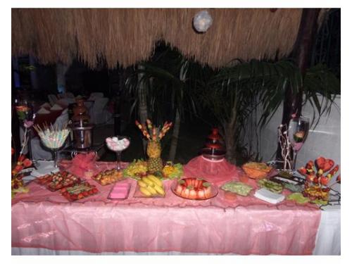 Mesa de dulces y postres