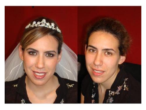 Antes y después de la novia