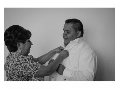 Fotos del arreglo previo a la boda