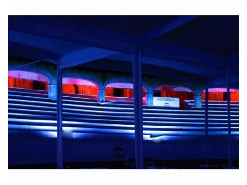 Iluminación en gradas