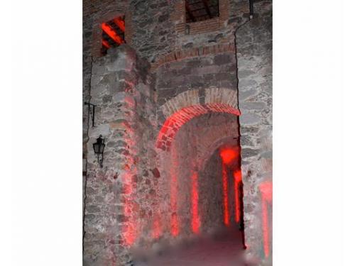 Pasillo que da a la plaza