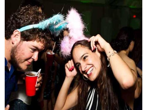 Disfrutando de la fiesta