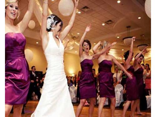 Música y ambiente para los novios