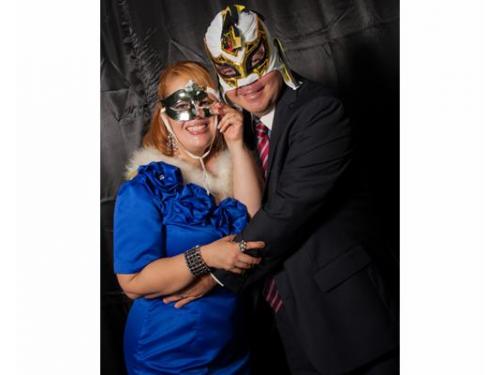 Tus invitados con máscaras