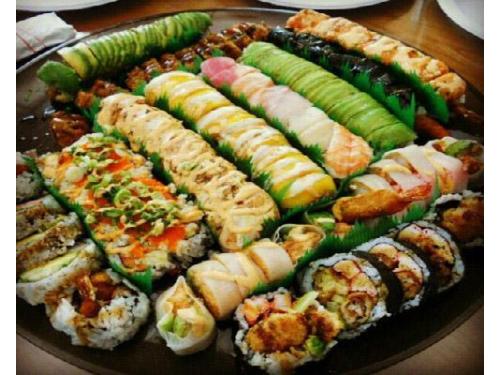 Variedad en sushi