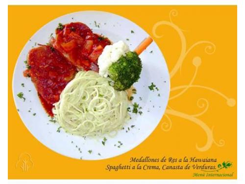 Rico platillo a la hawaina