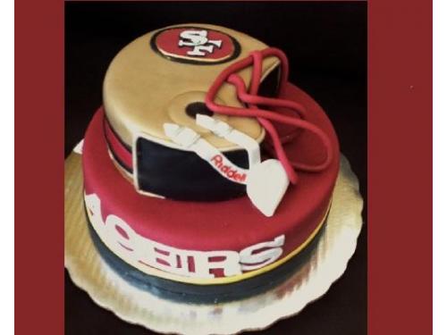 Pastel 49ers de san francisco