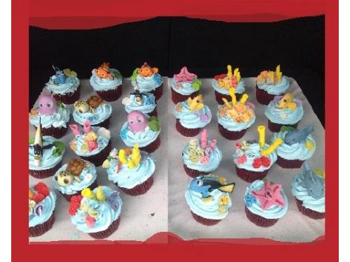 Diseños especiales en tus cupcakes
