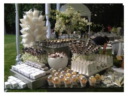 Mesas de postres espectaculares