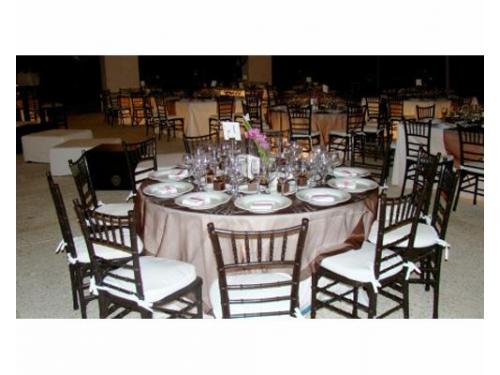 Montaje tiffany en mesa redonda