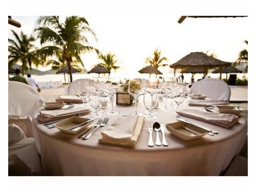 Excelente presentación en mesas