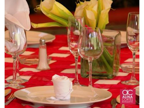 Centros de mesa sobrios