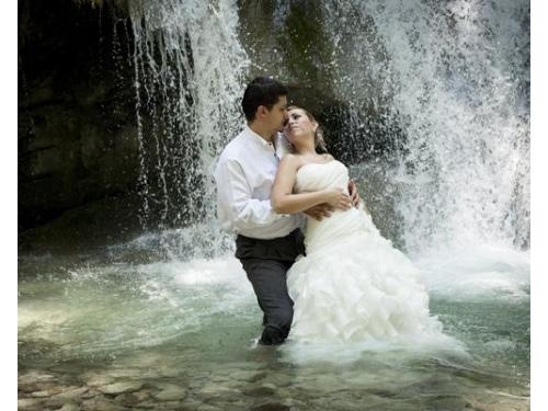 Sesión de fotos en el agua