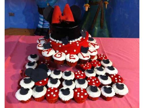 Cupcakes de minnie