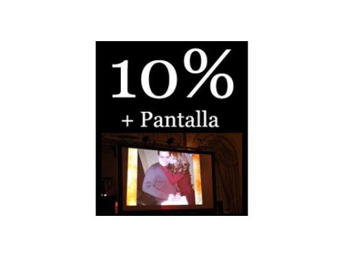 Pantallas para proyectar videos