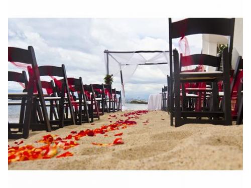 Montaje avant garde con pétalos