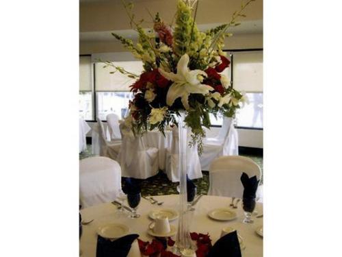 Centros de mesa altos