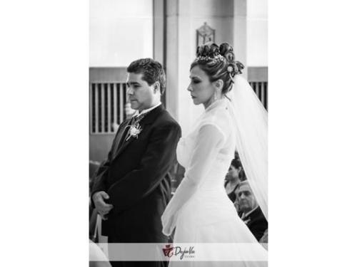 Novios blanco y negro