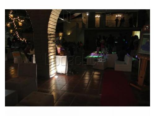 Pista de baile iluminada