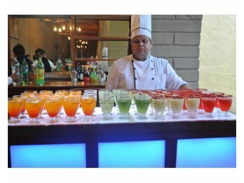 Barra de bebidas para tu boda