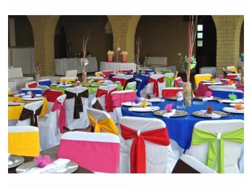 Colorida mantelería