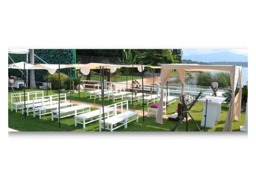 Montaje para ceremonia