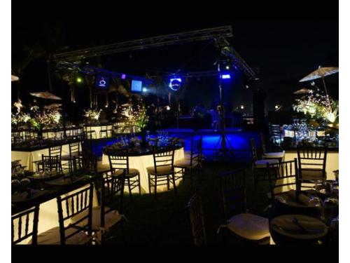 Mesas con iluminación propia