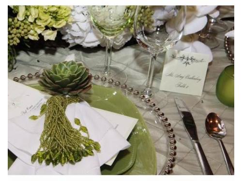 Excelente presentación en mesas