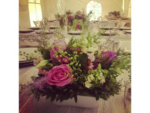 Centros de mesa naturales