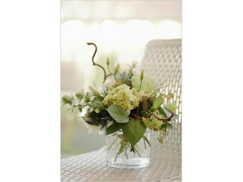 Centro de mesa flotante