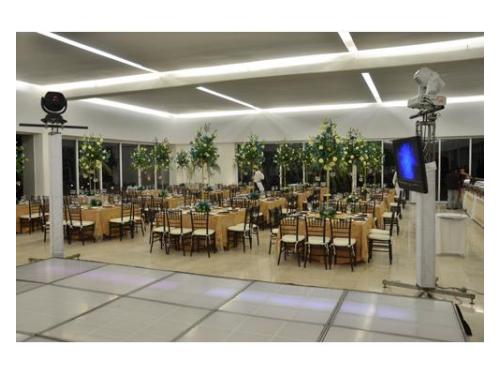 Vista panorámica del montaje