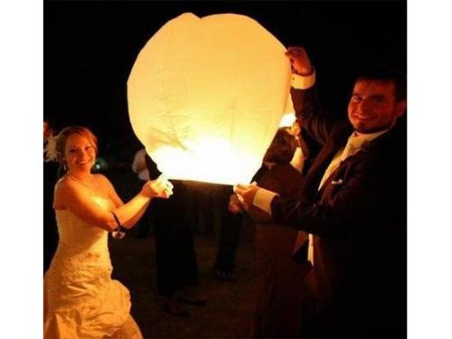 Esferas de luz, iluminación bodas