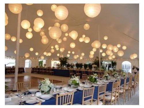 Esferas de luz, iluminación bodas