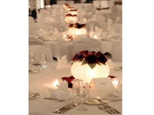 Esferas de luz, iluminación bodas