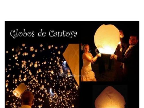 Esferas de luz, iluminación bodas