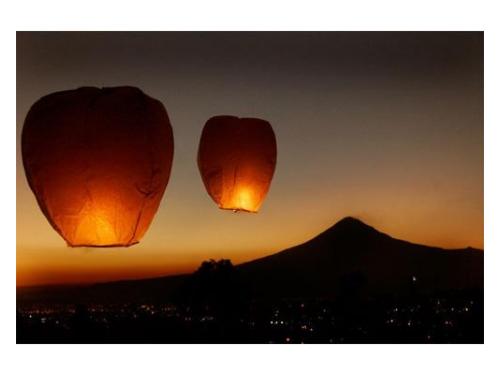Esferas de luz, iluminación bodas