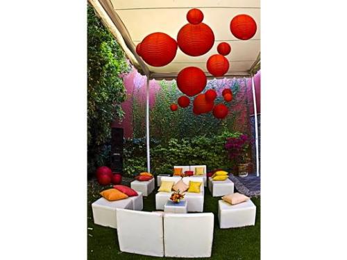 Esferas de luz, iluminación bodas