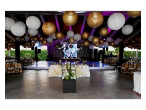 Esferas de luz, iluminación bodas