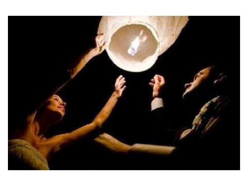 Esferas de luz, iluminación bodas