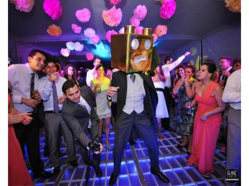 Diversión en la pista de baile