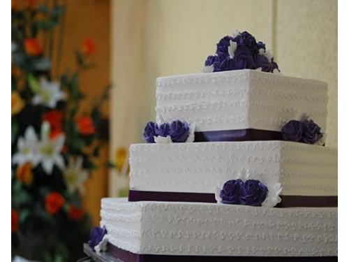 El pastel de bodas