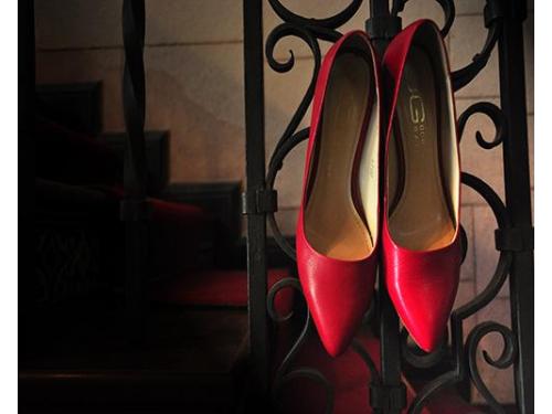 Zapatillas de los novios