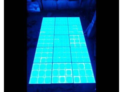 Renta de pista de baile iluminada tecnología led
