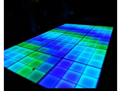 Las pistas iluminadas son el centro de la diversión en muchos eventos