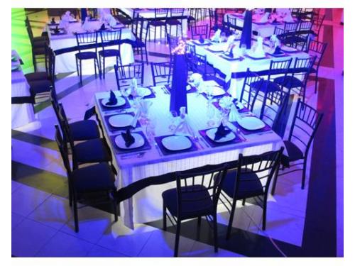 Mantelería y vajilla fina