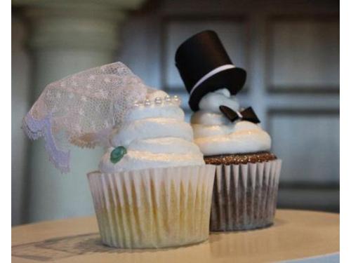 Cupcakes novios