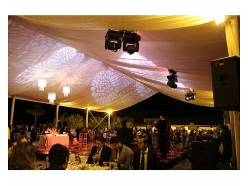 Iluminación del evento