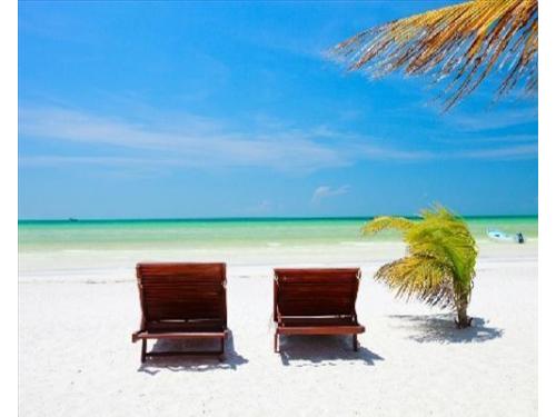 Luna de miel en playa