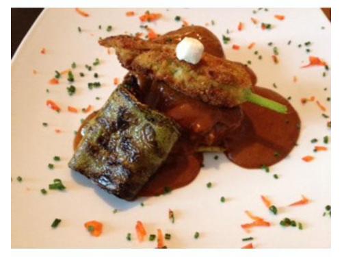 Filete en chile pasilla